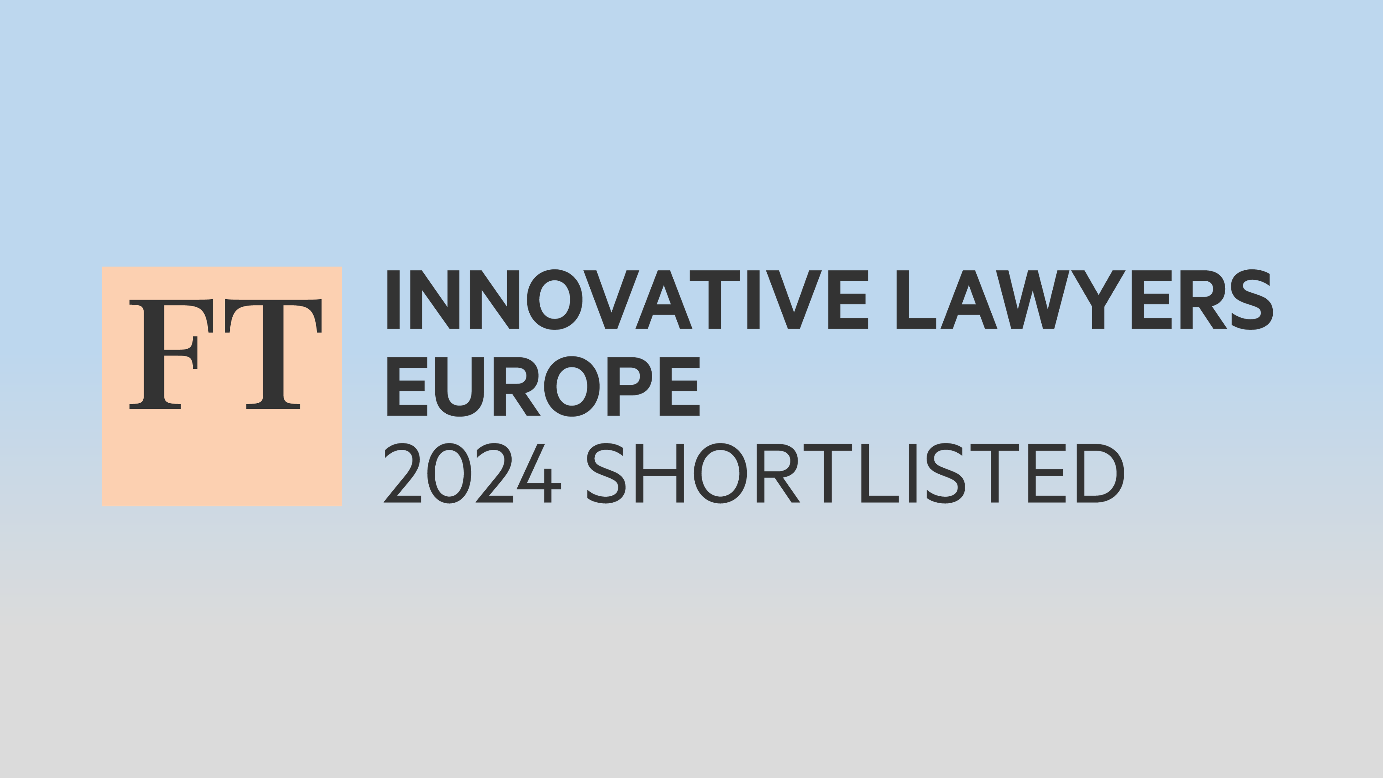 ELTEMATE has been shortlisted in the Financial Times Innovative Lawyers in 3 categories