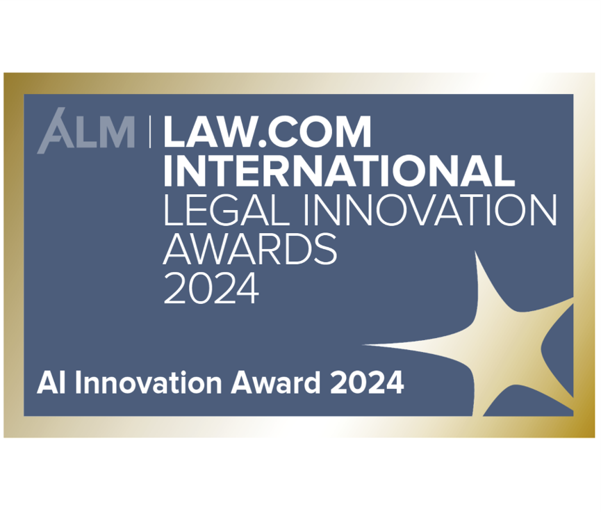Winner of the <br/>AI Innovation Awards