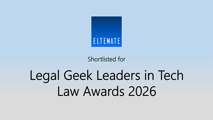 Regulatory Pilot shortlisted for Legal Geek Leaders in Tech Law Awards