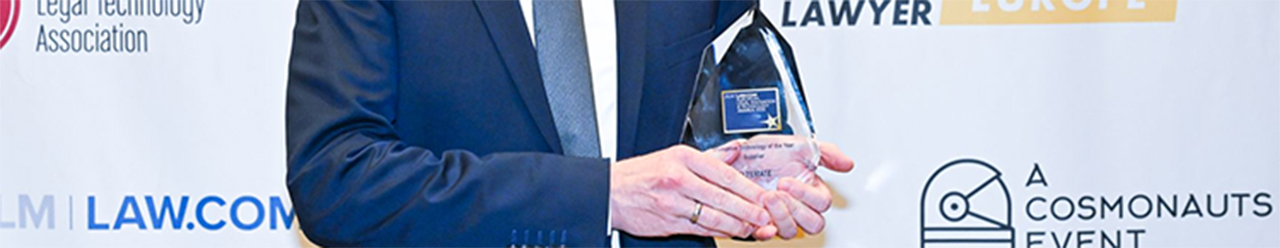 ELTEMATE wins ALM | Law.com Disruptive Technology of the Year award